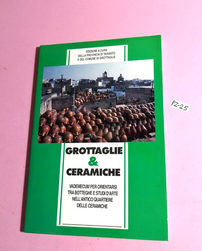 Libro grottaglie ceramiche - libro,