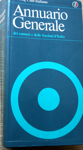 Annuario generale comuni - comuni, e