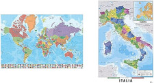 : Pack Cartina Italia Fisico