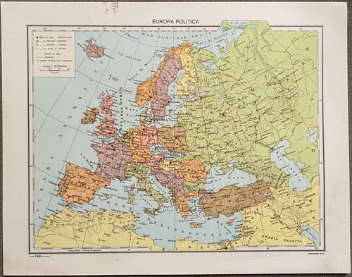 Europa fisica politica - europa, e