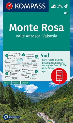 Libri cartina escursionistica - cartina,