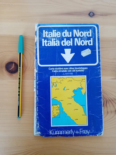 Italia del nord - del, cartina