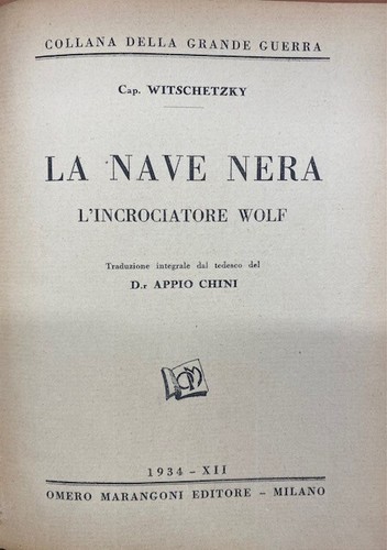 Witschetzky wolf la nave - wolf,