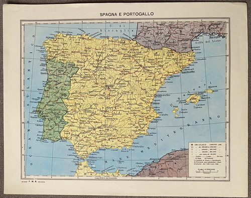 Spagna portogallo cartina - e,