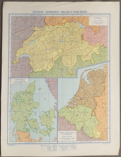Cartina geografica - ch, dk