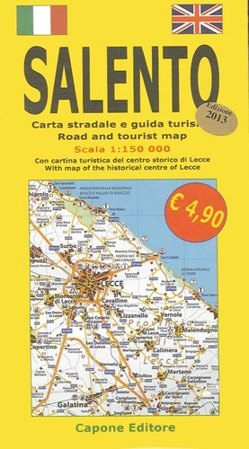 Salento carta stradale - carta,