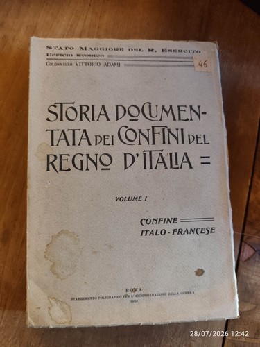 Storia documentata dei confini - storia,