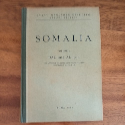 Somalia vol 1914 1934 - ii, 1914-1934
