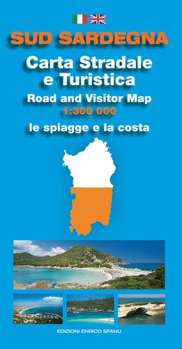 Cartina sud sardegna stradale - cartina,
